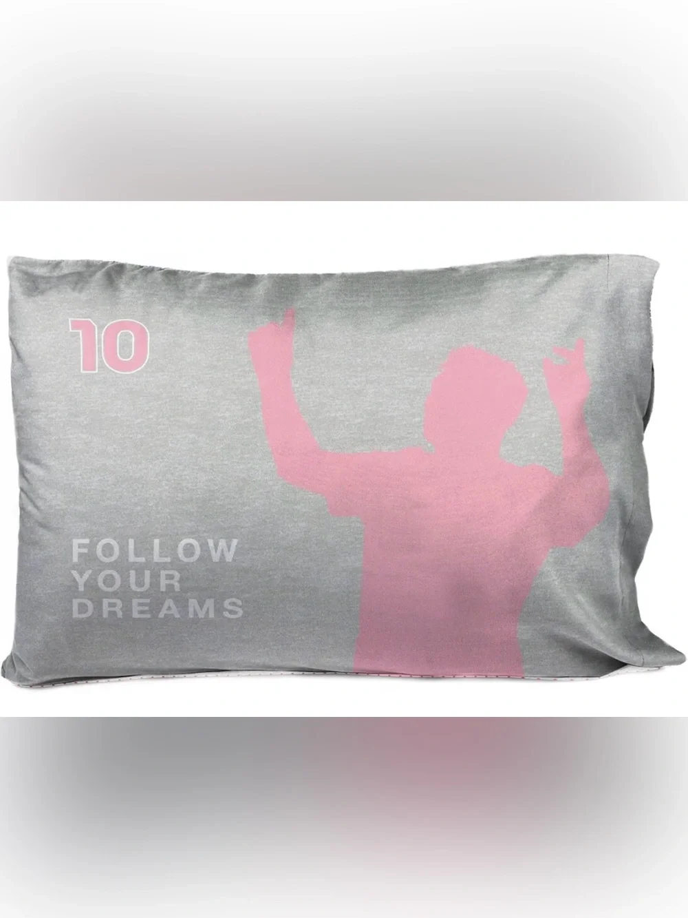 Messi Twin pillowcases qty 2 Silhouette Graphic Pillow